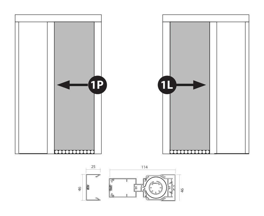 Charakteristikos of MONUMO Roller Door Fly Screen Single